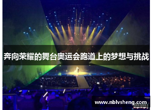 奔向荣耀的舞台奥运会跑道上的梦想与挑战