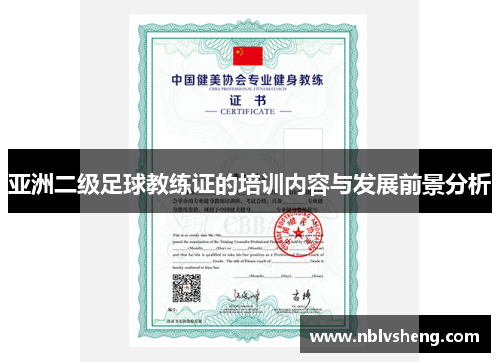 亚洲二级足球教练证的培训内容与发展前景分析