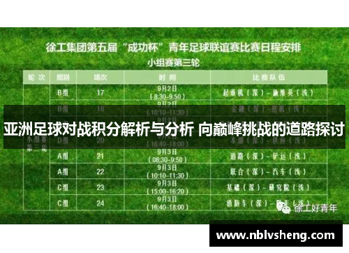亚洲足球对战积分解析与分析 向巅峰挑战的道路探讨